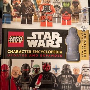 LEGO Star Wars Character Encyclopedia with Minifigure